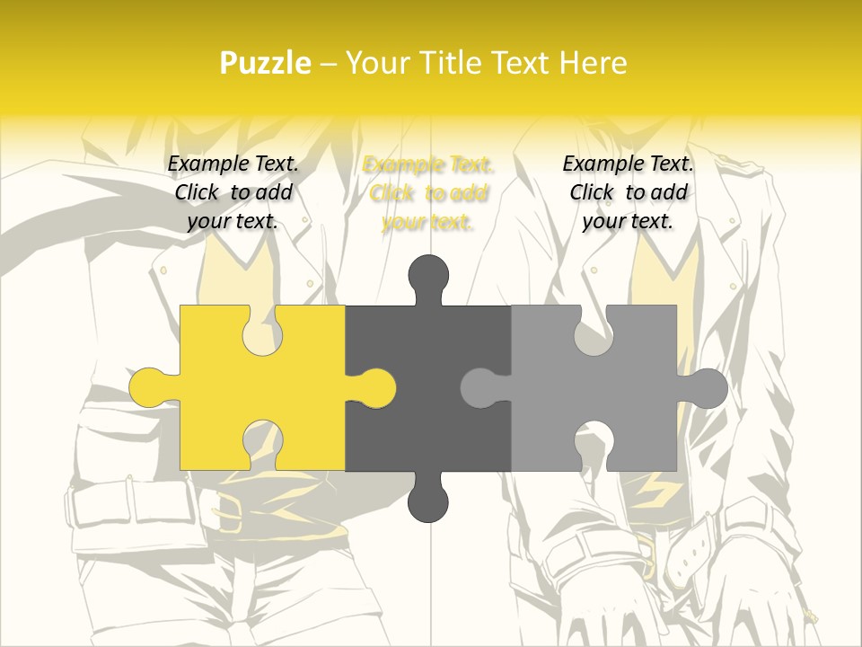 A Woman In Yellow And Black Is Sitting Down PowerPoint Template