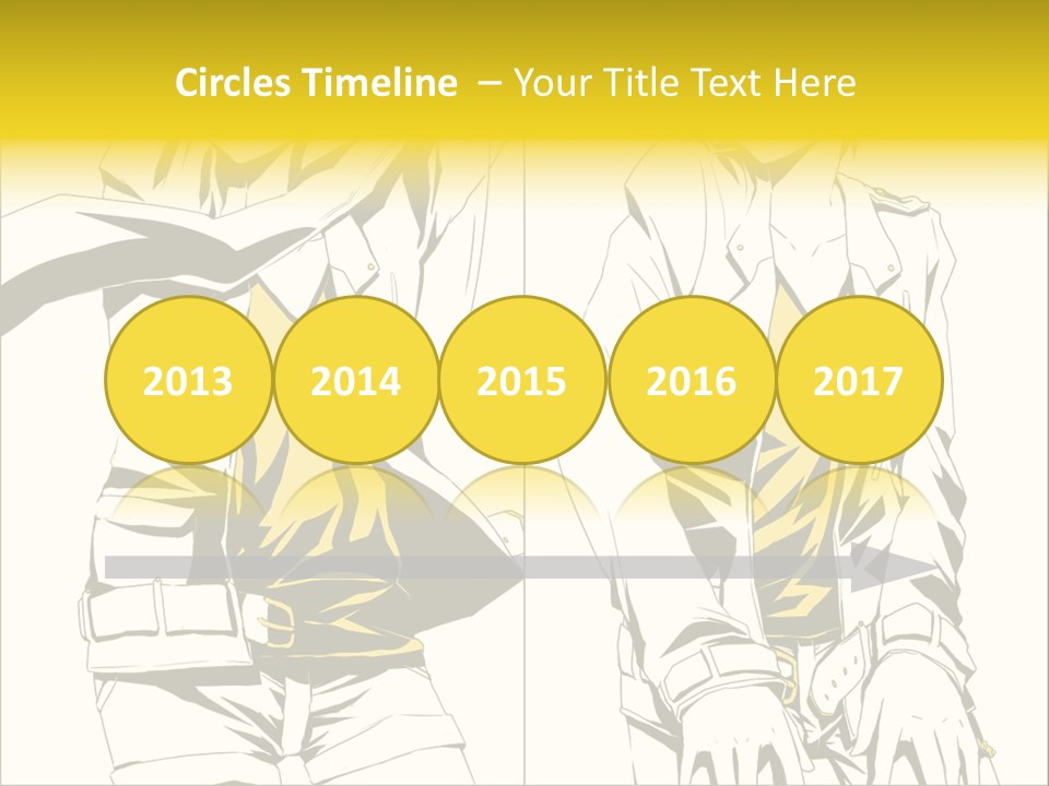 A Woman In Yellow And Black Is Sitting Down PowerPoint Template