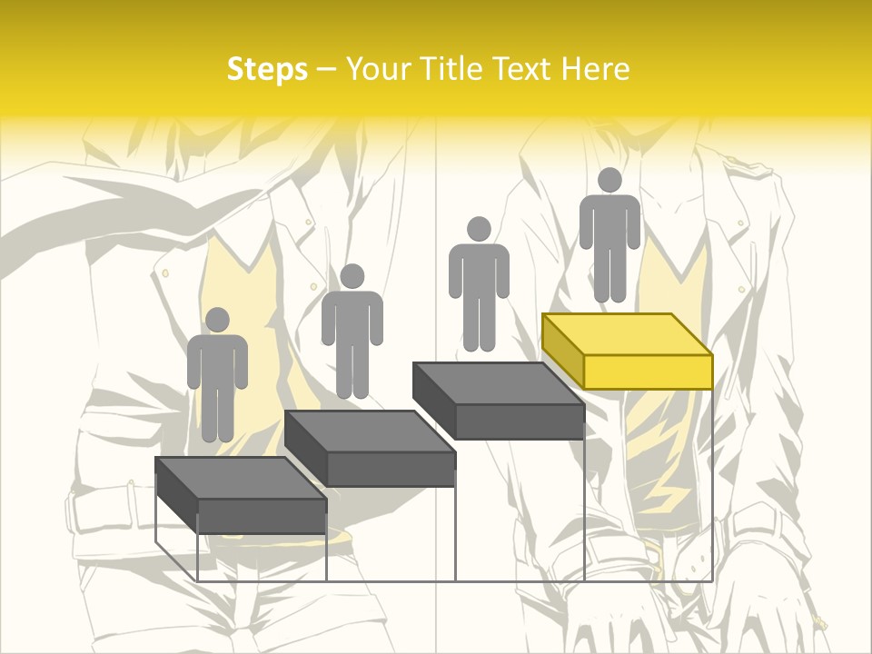 A Woman In Yellow And Black Is Sitting Down PowerPoint Template