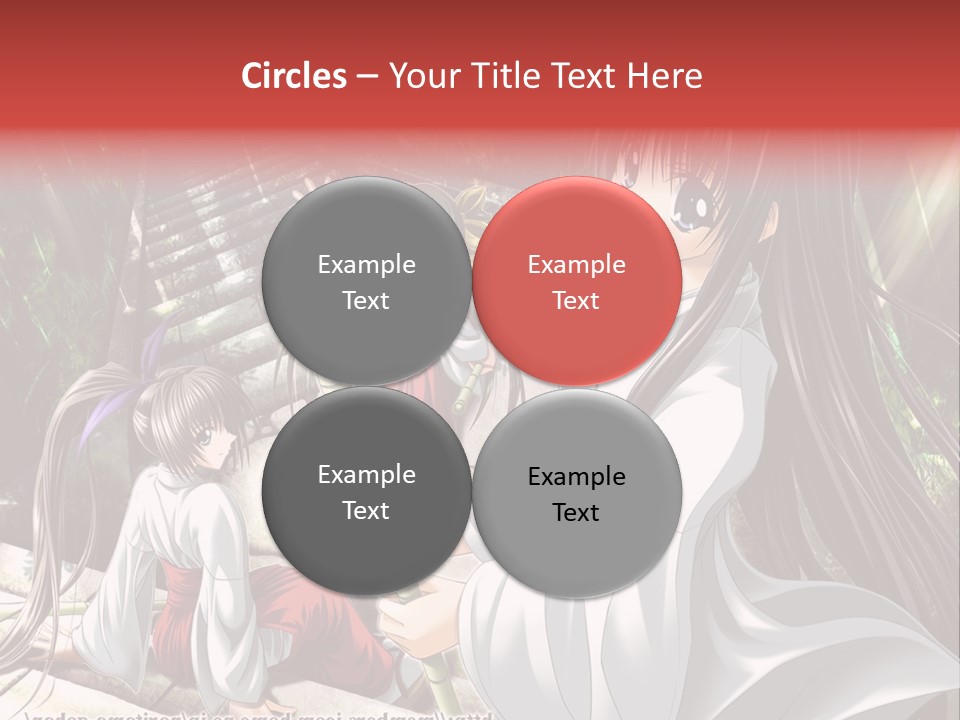 A Woman In A White Dress Standing Next To Another Woman PowerPoint Template