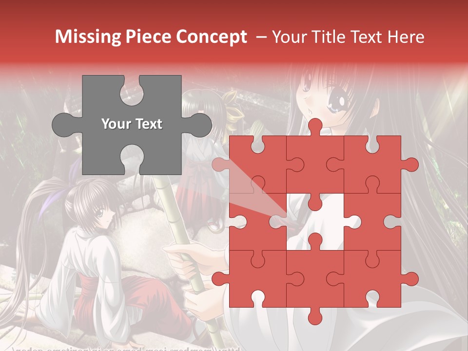 A Woman In A White Dress Standing Next To Another Woman PowerPoint Template