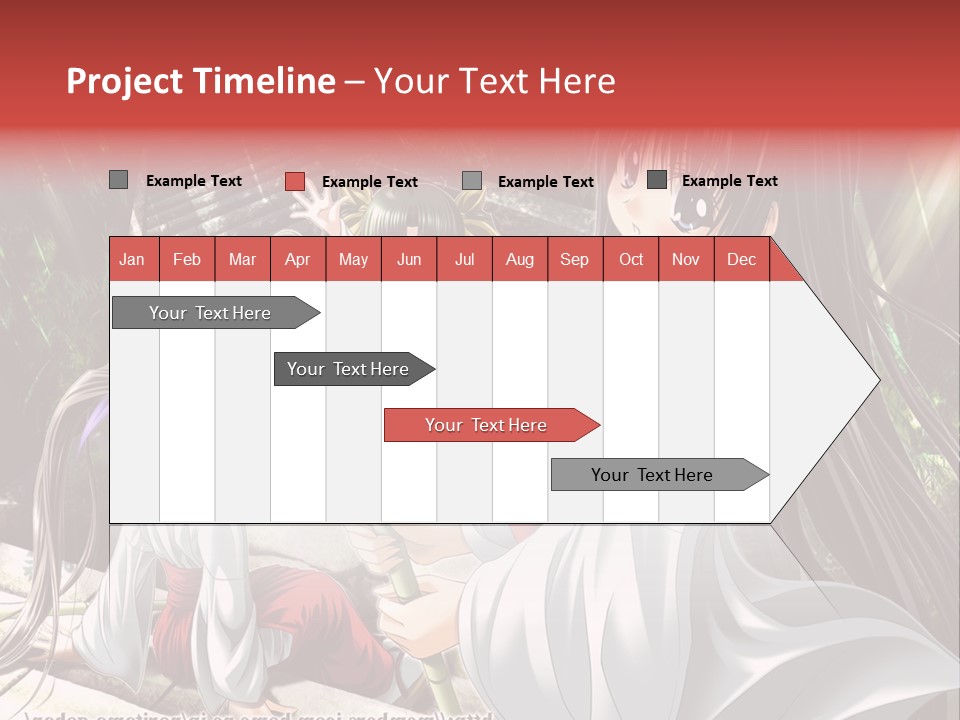 A Woman In A White Dress Standing Next To Another Woman PowerPoint Template