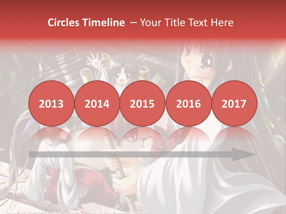 A Woman In A White Dress Standing Next To Another Woman PowerPoint Template