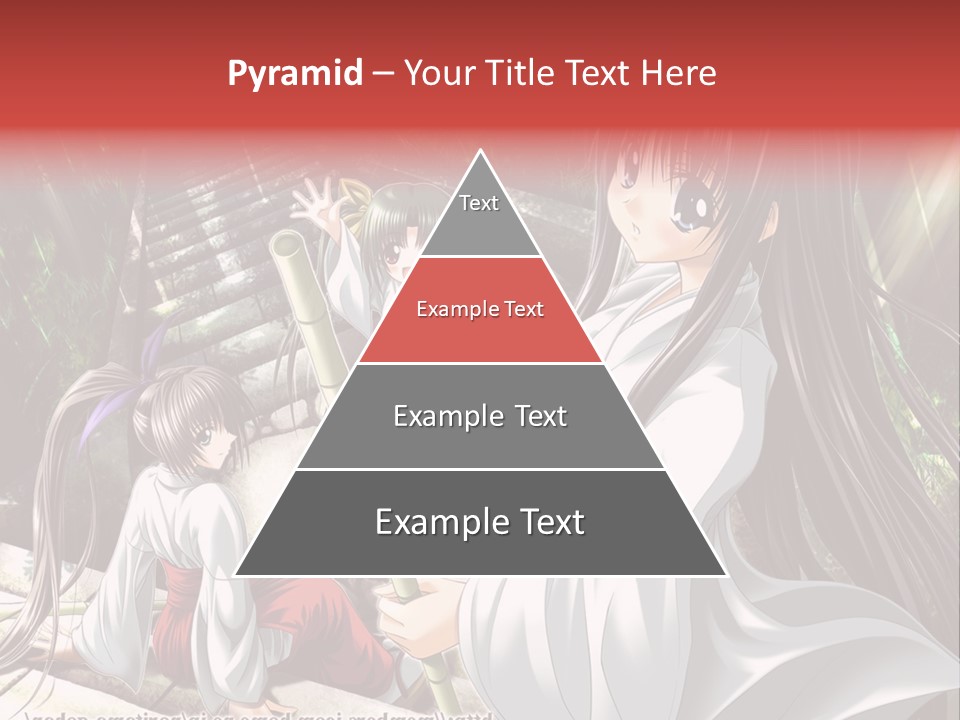 A Woman In A White Dress Standing Next To Another Woman PowerPoint Template