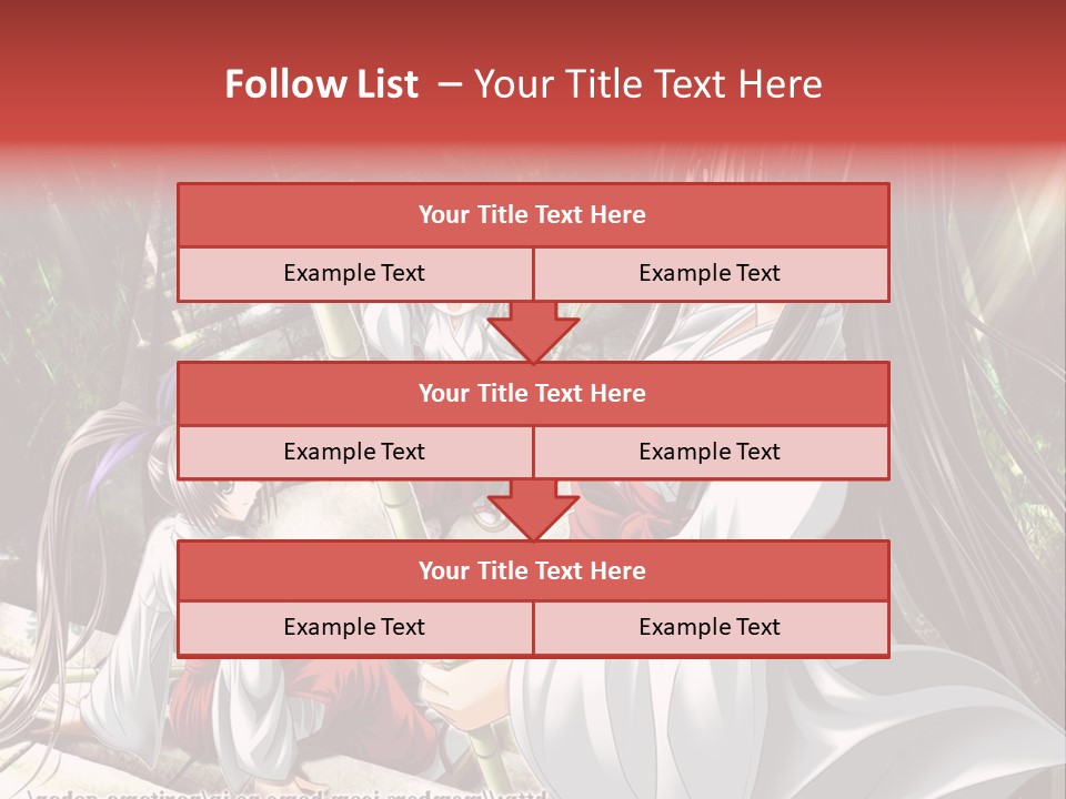 A Woman In A White Dress Standing Next To Another Woman PowerPoint Template