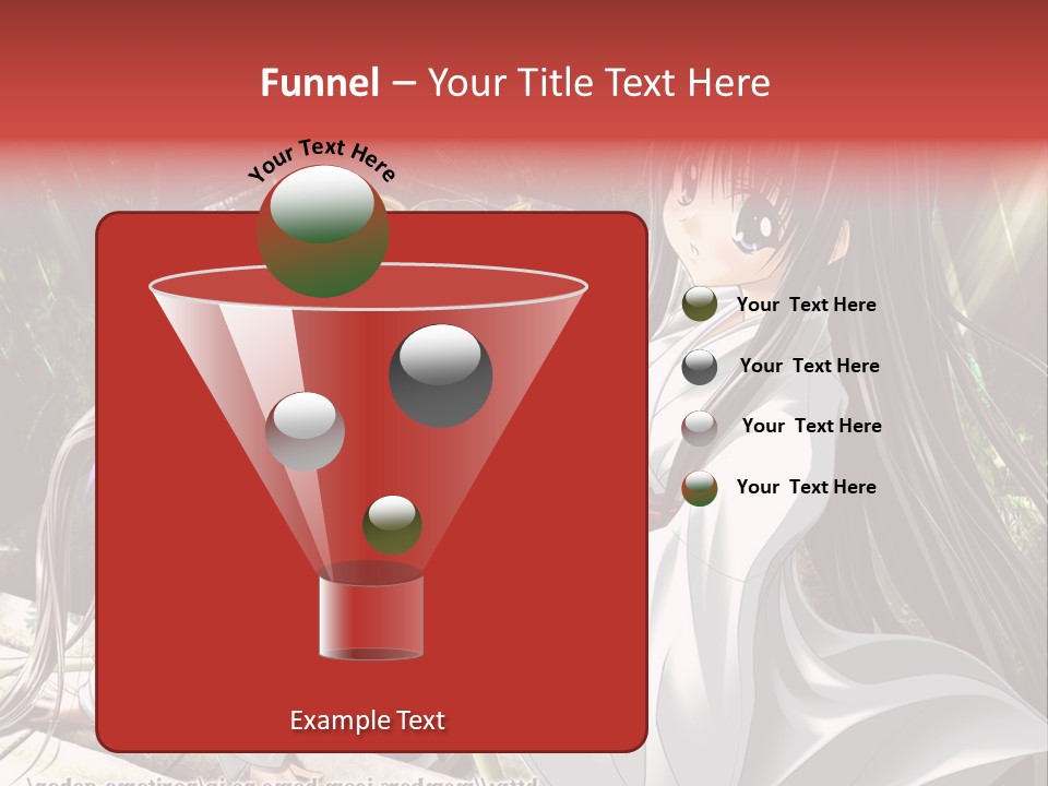 A Woman In A White Dress Standing Next To Another Woman PowerPoint Template