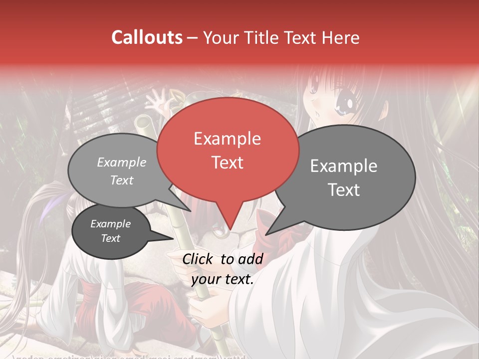 A Woman In A White Dress Standing Next To Another Woman PowerPoint Template