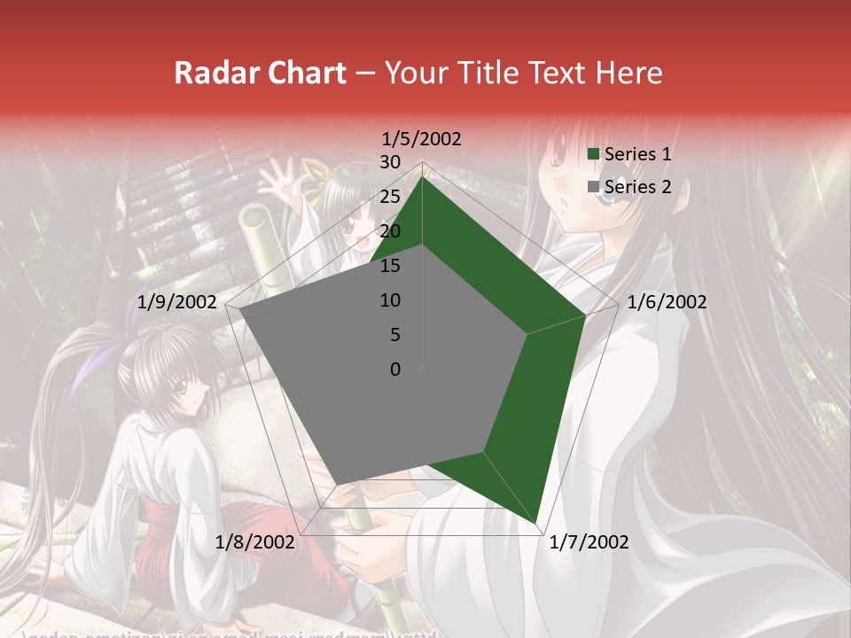 A Woman In A White Dress Standing Next To Another Woman PowerPoint Template