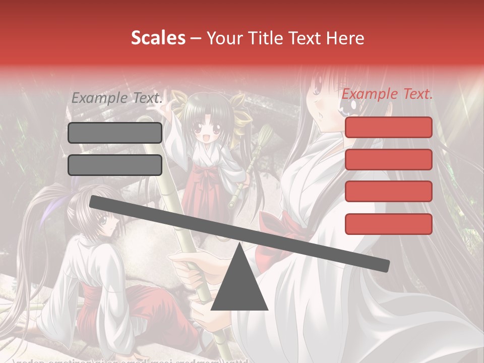 A Woman In A White Dress Standing Next To Another Woman PowerPoint Template