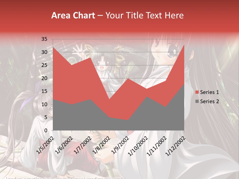 A Woman In A White Dress Standing Next To Another Woman PowerPoint Template