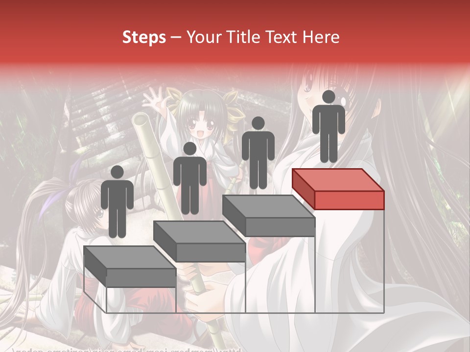 A Woman In A White Dress Standing Next To Another Woman PowerPoint Template