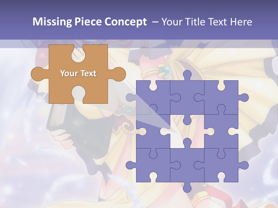 A Girl In A Yellow Dress With Angel Wings PowerPoint Template