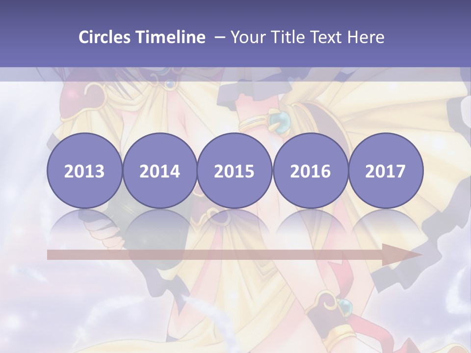 A Girl In A Yellow Dress With Angel Wings PowerPoint Template