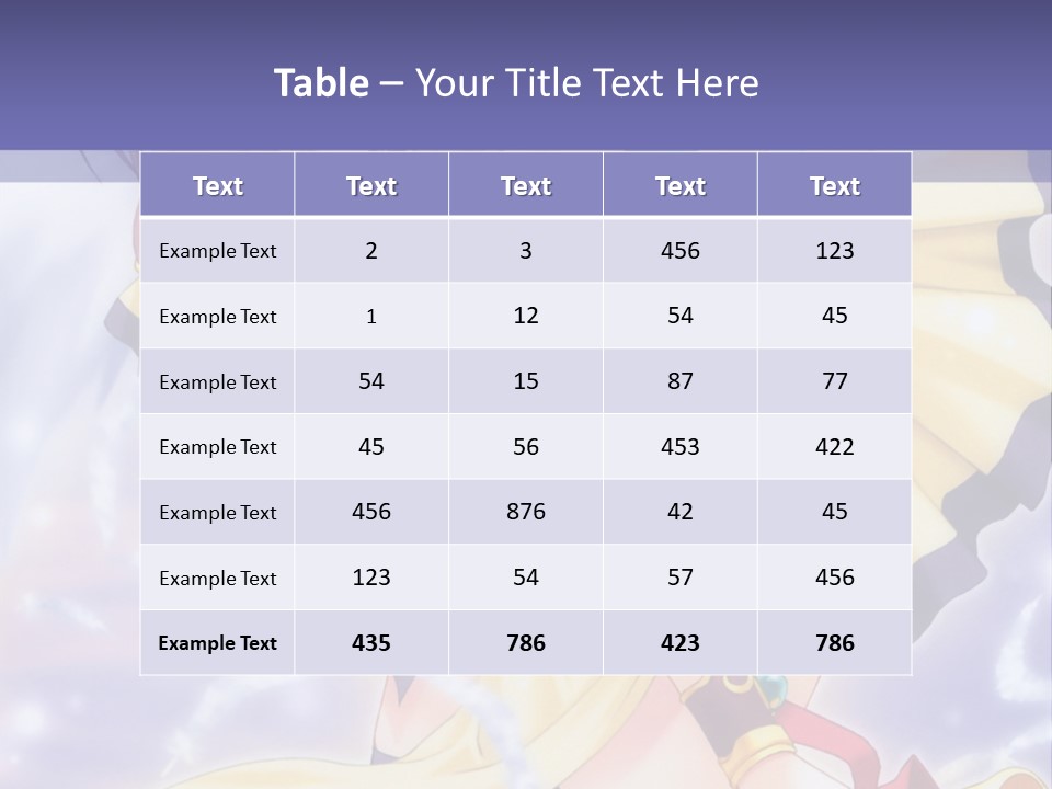 A Girl In A Yellow Dress With Angel Wings PowerPoint Template