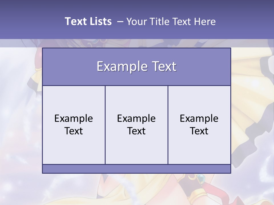 A Girl In A Yellow Dress With Angel Wings PowerPoint Template