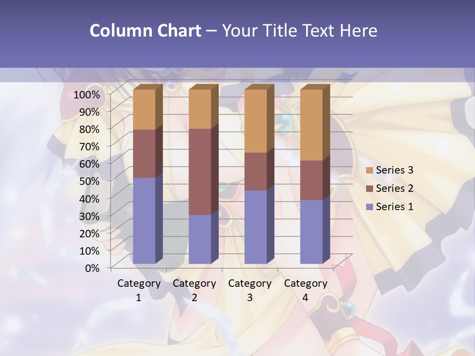 A Girl In A Yellow Dress With Angel Wings PowerPoint Template