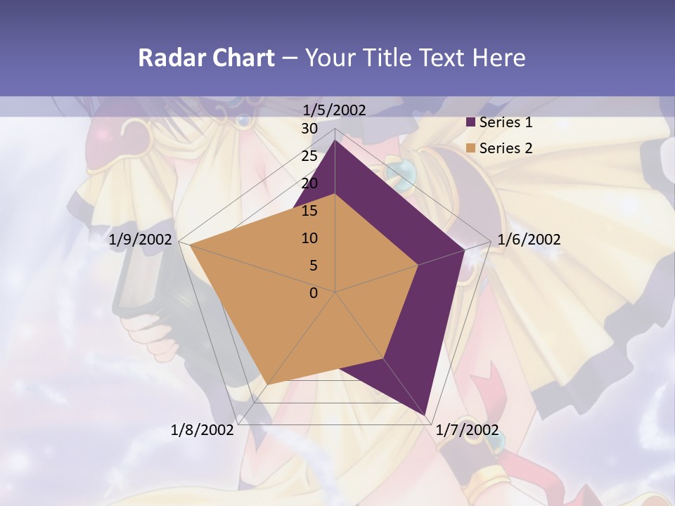 A Girl In A Yellow Dress With Angel Wings PowerPoint Template