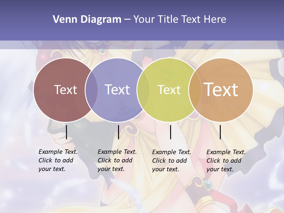 A Girl In A Yellow Dress With Angel Wings PowerPoint Template