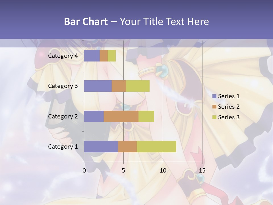 A Girl In A Yellow Dress With Angel Wings PowerPoint Template