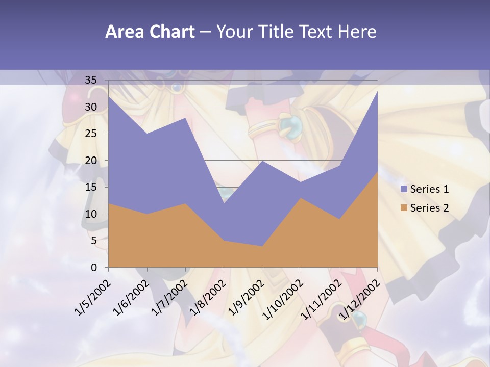 A Girl In A Yellow Dress With Angel Wings PowerPoint Template