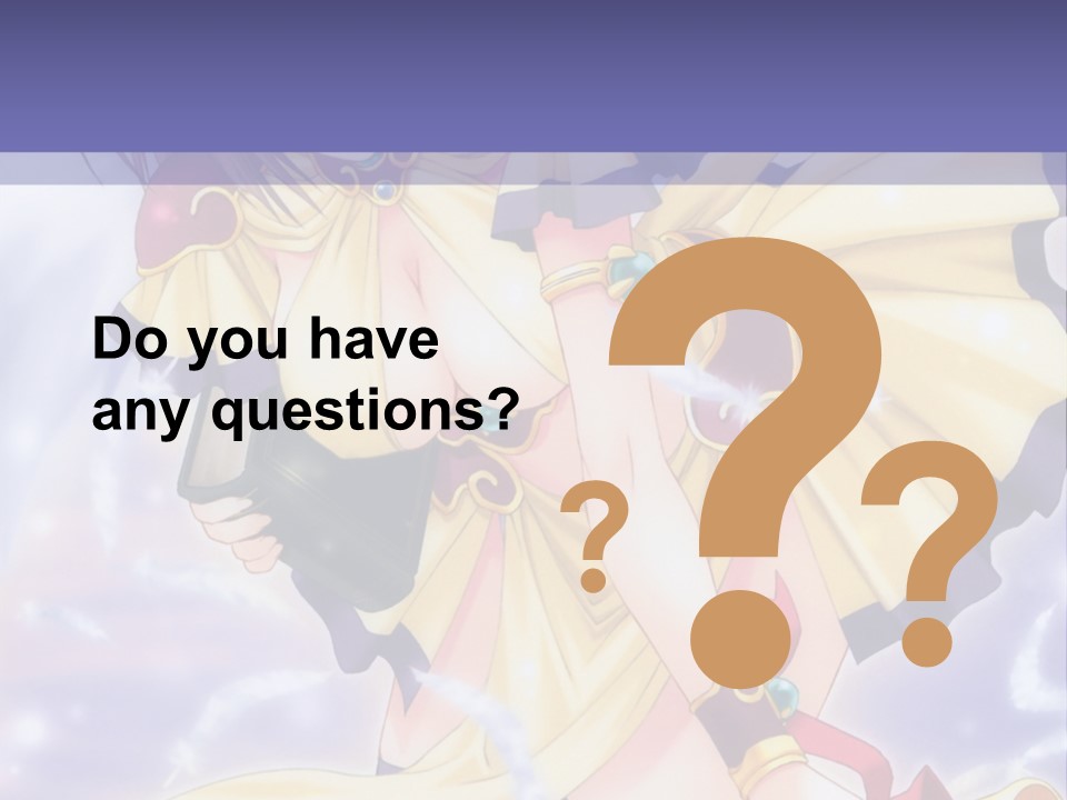 A Girl In A Yellow Dress With Angel Wings PowerPoint Template