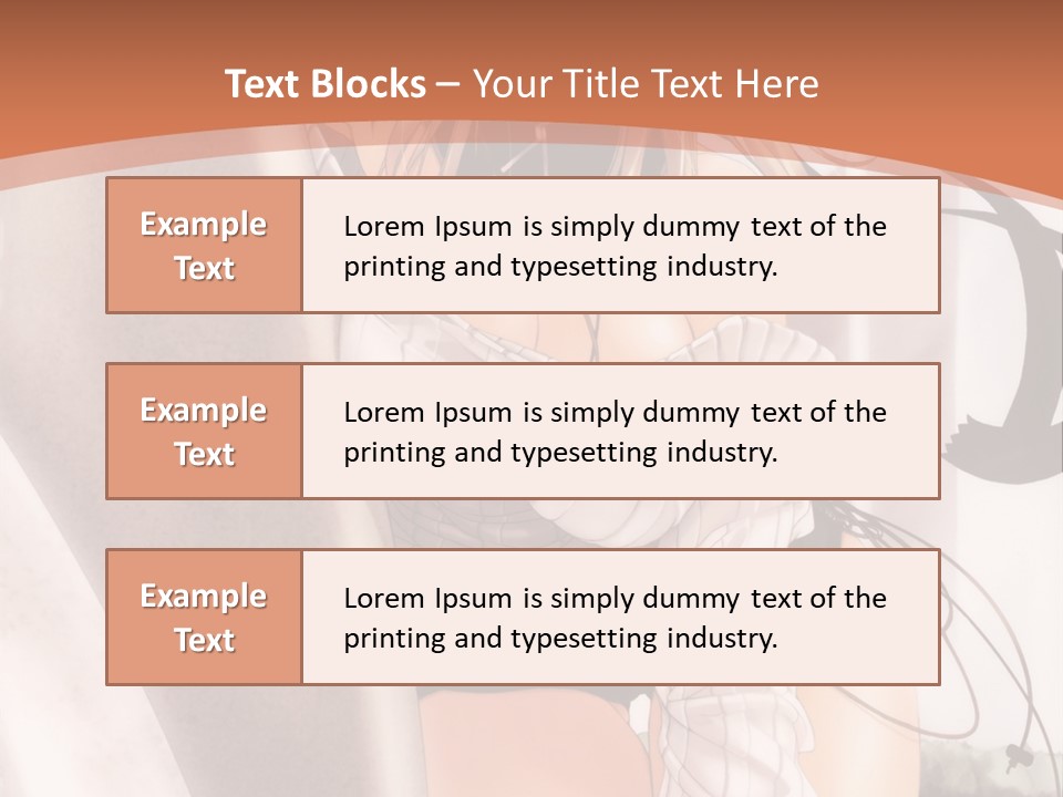 A Woman In A Hat Is Sitting On A Chair PowerPoint Template