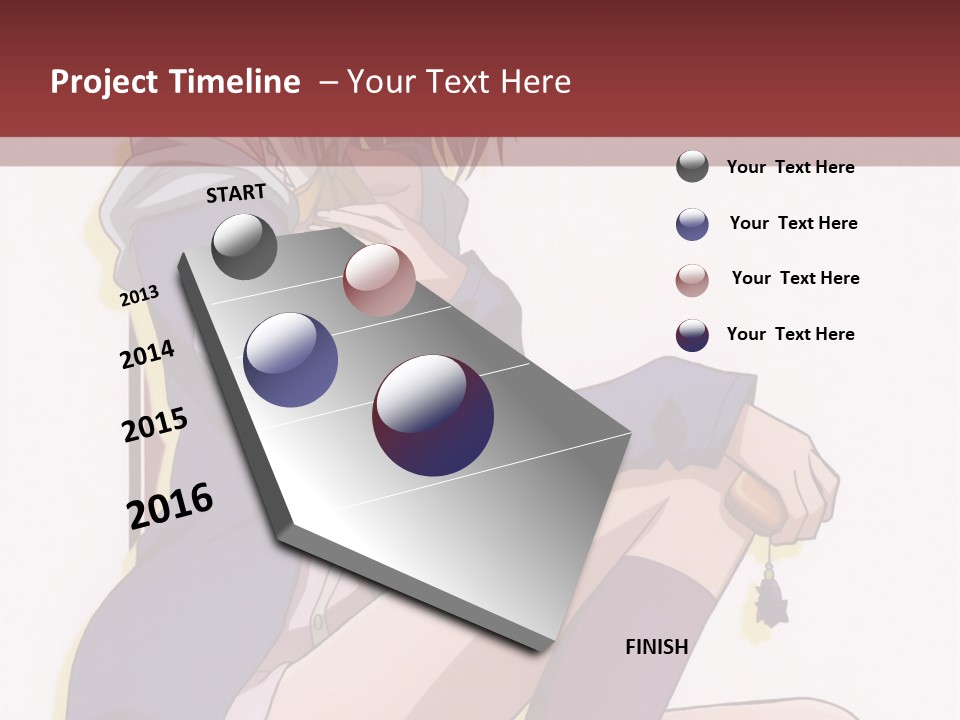 A Woman Sitting On A Chair With A Bottle Of Wine In Her Hand PowerPoint Template