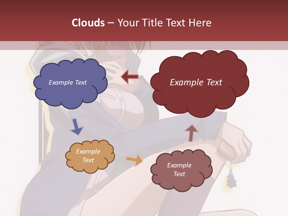 A Woman Sitting On A Chair With A Bottle Of Wine In Her Hand PowerPoint Template