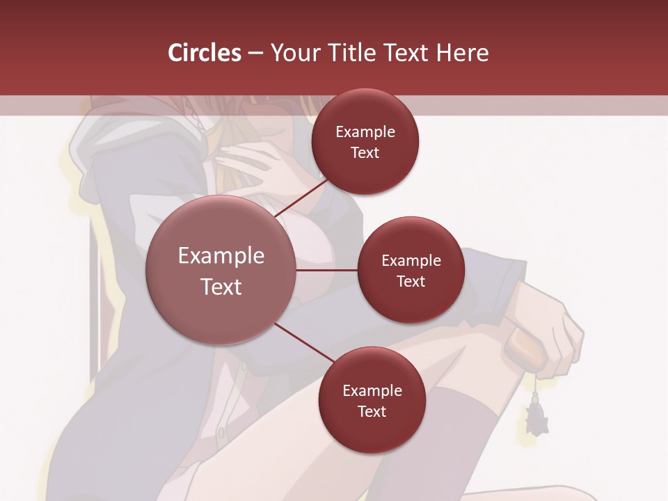 A Woman Sitting On A Chair With A Bottle Of Wine In Her Hand PowerPoint Template