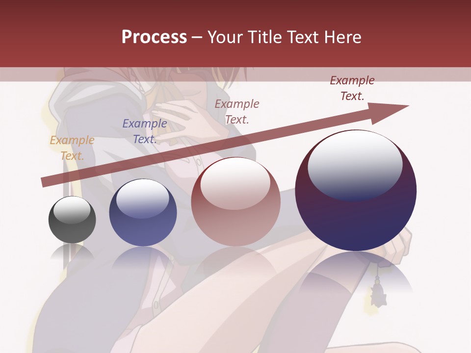 A Woman Sitting On A Chair With A Bottle Of Wine In Her Hand PowerPoint Template