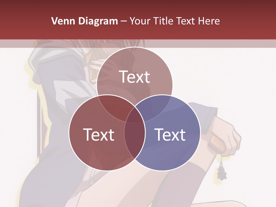 A Woman Sitting On A Chair With A Bottle Of Wine In Her Hand PowerPoint Template