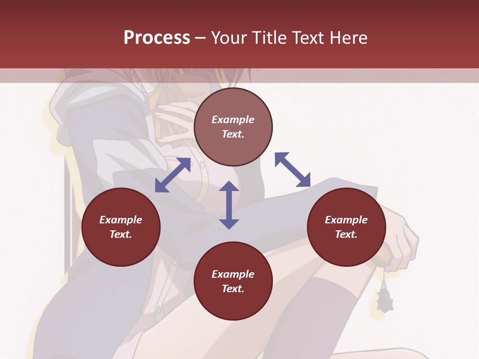 A Woman Sitting On A Chair With A Bottle Of Wine In Her Hand PowerPoint Template