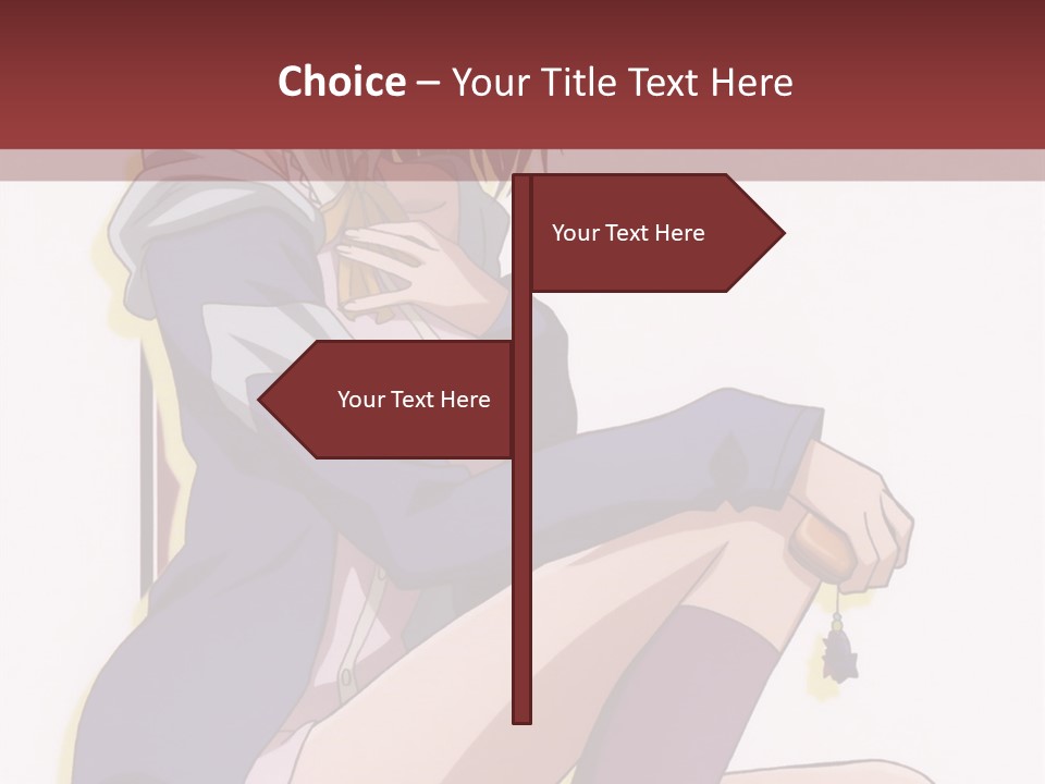 A Woman Sitting On A Chair With A Bottle Of Wine In Her Hand PowerPoint Template