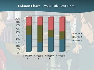 A Group Of People Sitting Around A Table PowerPoint Template