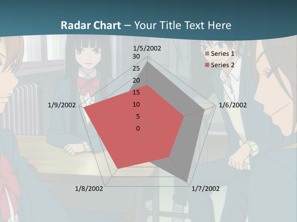 A Group Of People Sitting Around A Table PowerPoint Template