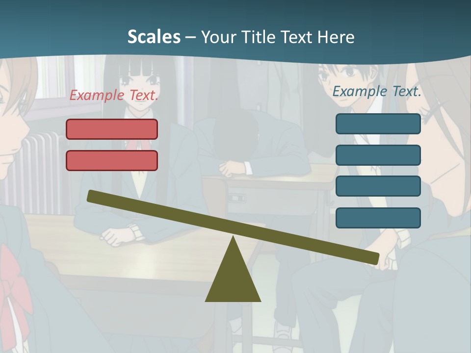 A Group Of People Sitting Around A Table PowerPoint Template