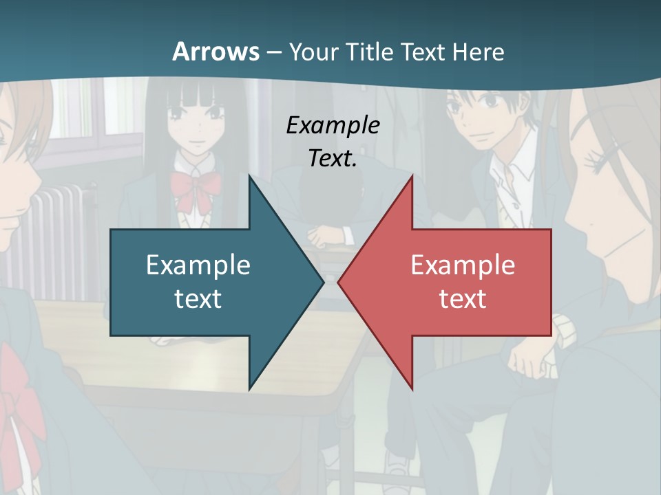A Group Of People Sitting Around A Table PowerPoint Template