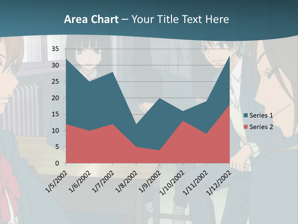 A Group Of People Sitting Around A Table PowerPoint Template