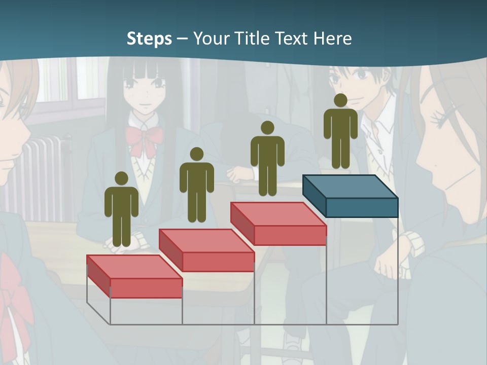A Group Of People Sitting Around A Table PowerPoint Template