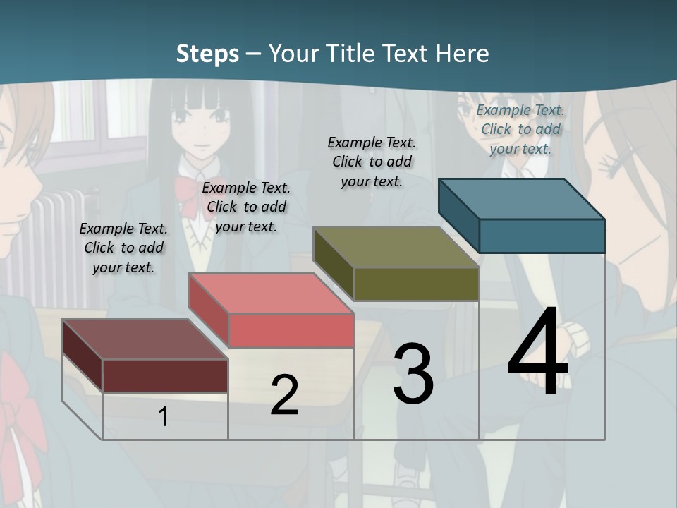 A Group Of People Sitting Around A Table PowerPoint Template