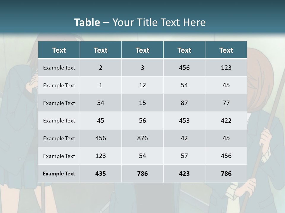 A Couple Of People Standing Next To Each Other PowerPoint Template