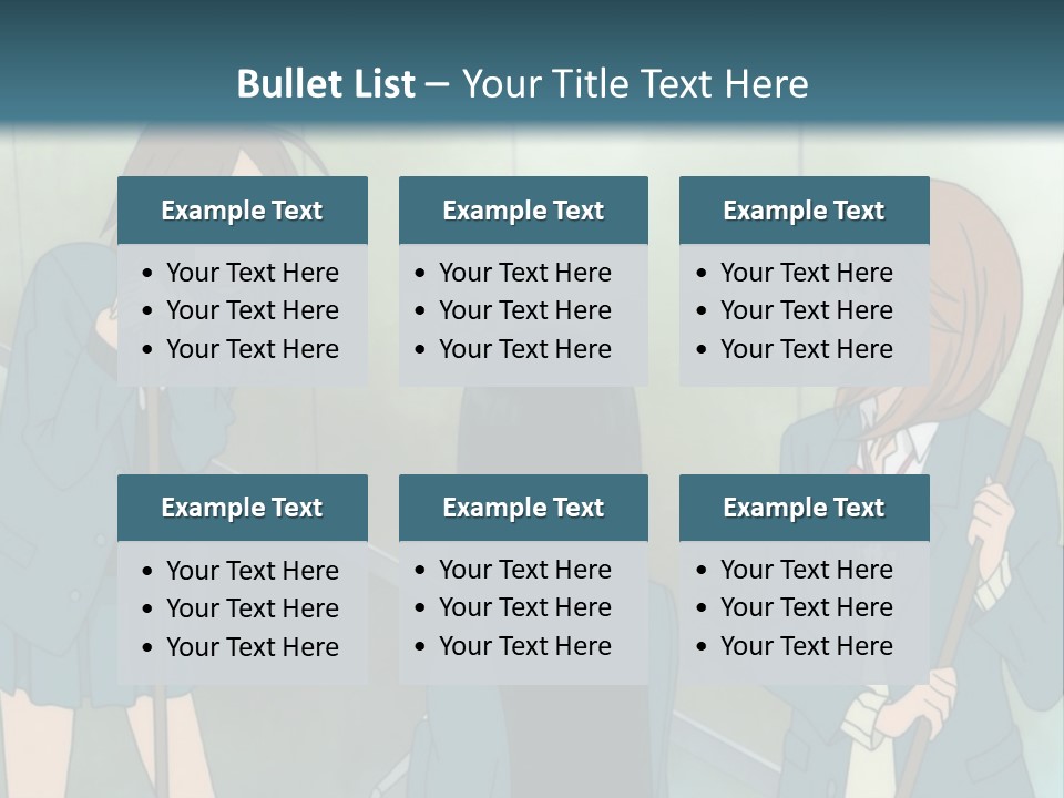 A Couple Of People Standing Next To Each Other PowerPoint Template