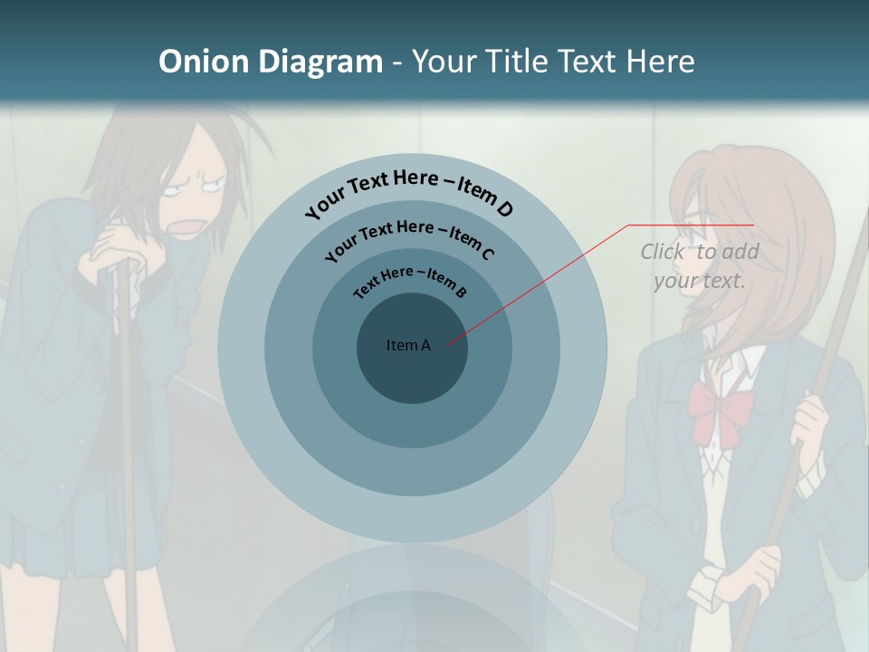 A Couple Of People Standing Next To Each Other PowerPoint Template