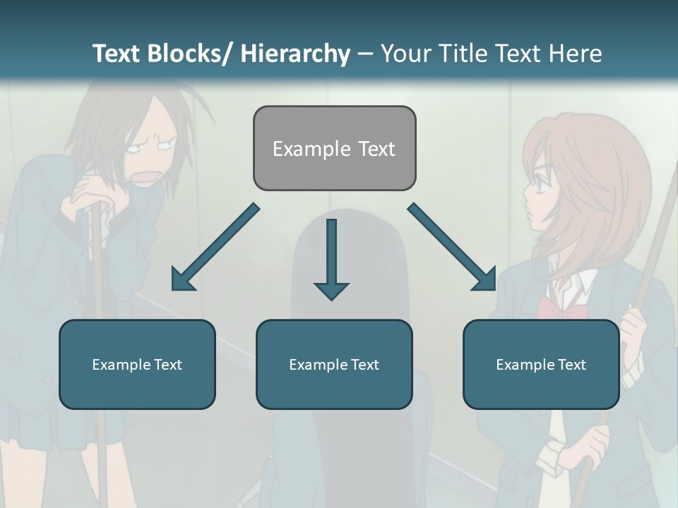A Couple Of People Standing Next To Each Other PowerPoint Template