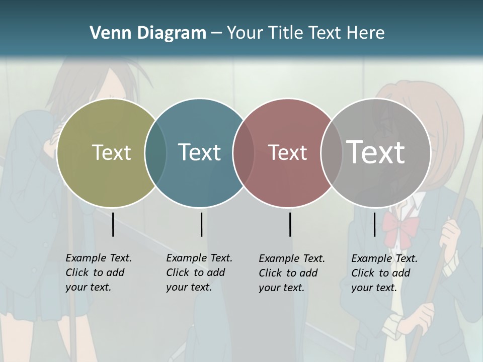 A Couple Of People Standing Next To Each Other PowerPoint Template