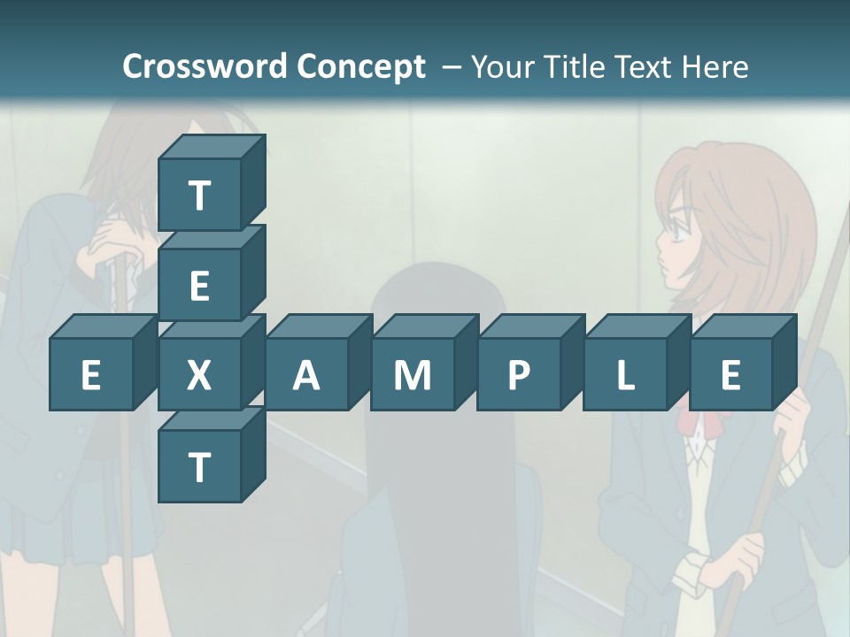A Couple Of People Standing Next To Each Other PowerPoint Template