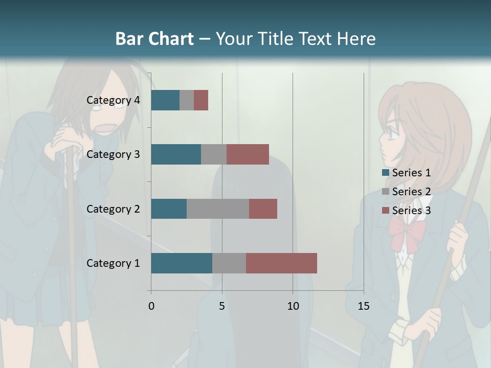 A Couple Of People Standing Next To Each Other PowerPoint Template
