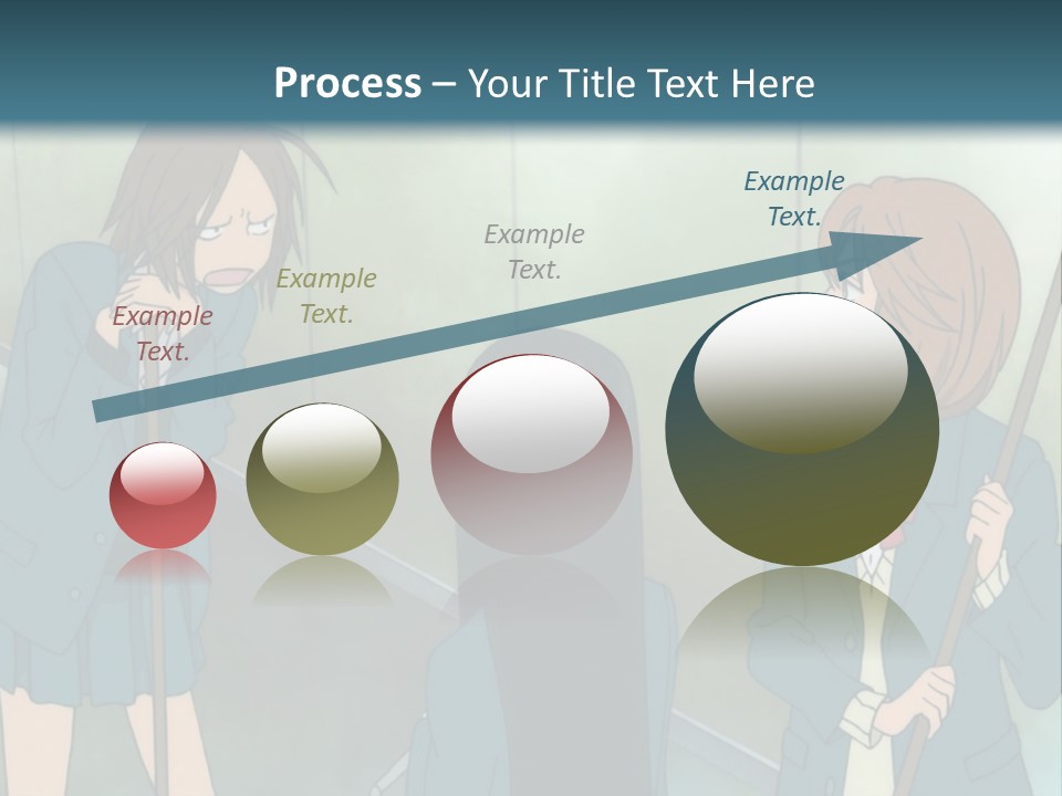 A Couple Of People Standing Next To Each Other PowerPoint Template