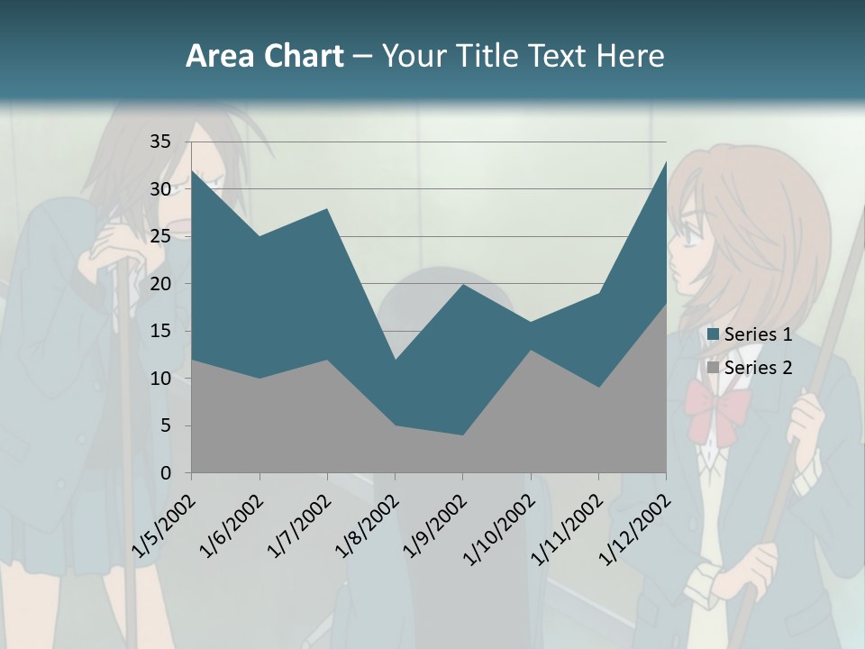 A Couple Of People Standing Next To Each Other PowerPoint Template