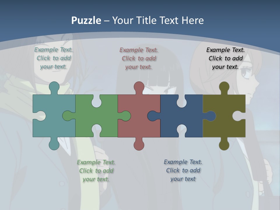 A Group Of People Standing Next To Each Other PowerPoint Template